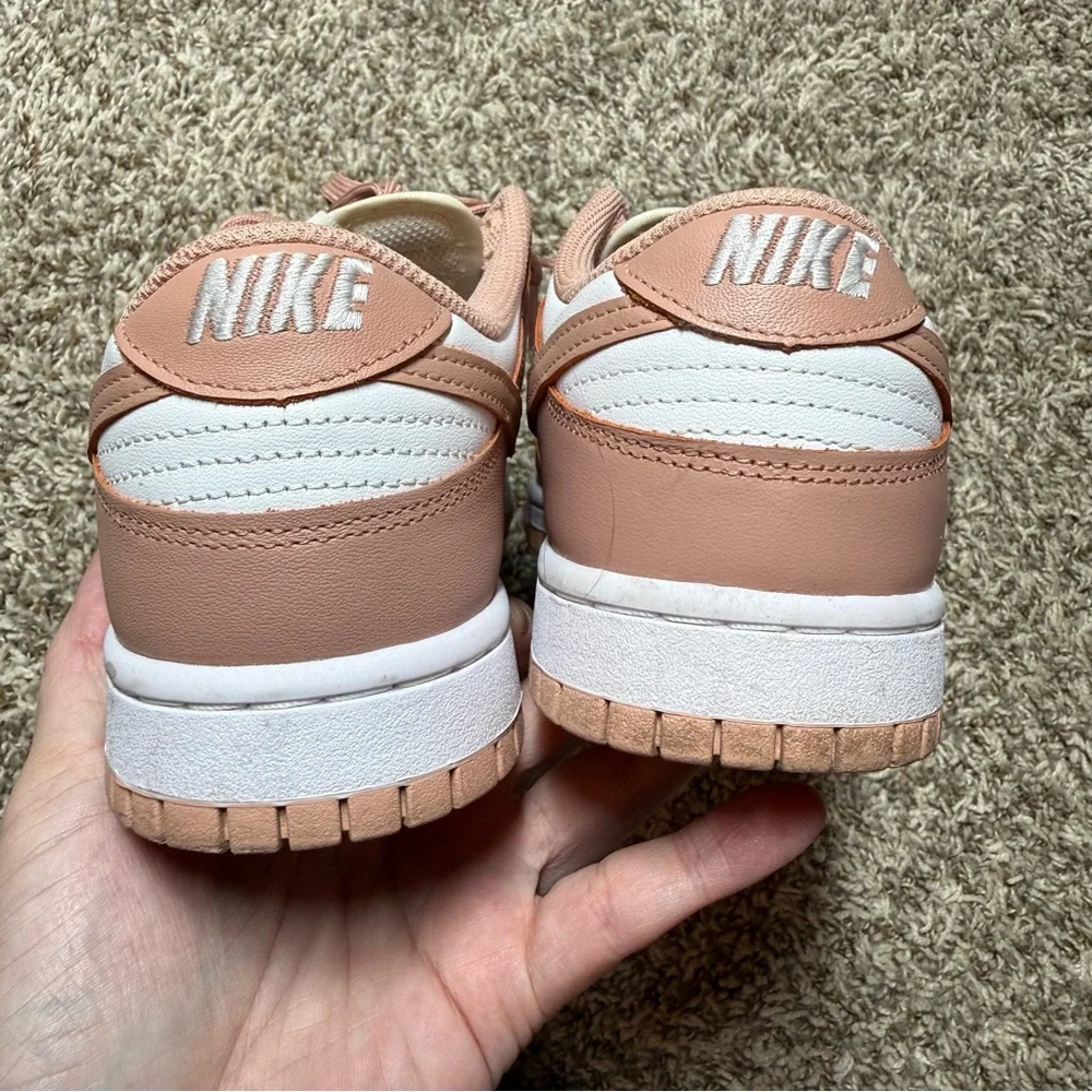 Nike Women's Dunk Low Sneaker in Rose Whisper Pink
